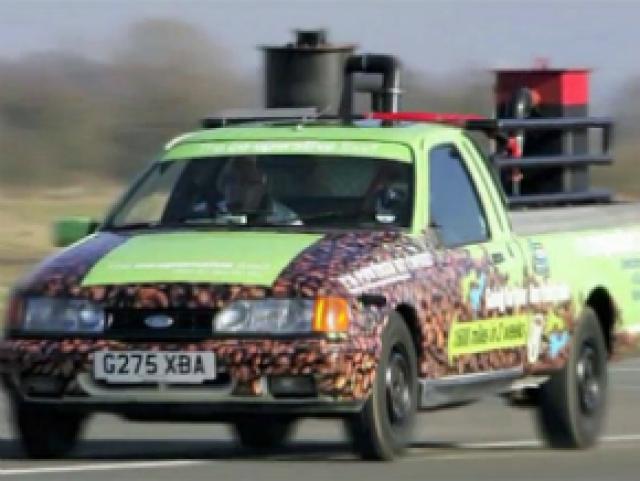 carro movido a café bate recorde de velocidade