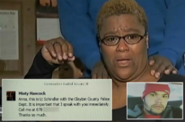 Polícia americana informa morte de filho à mãe pelo Facebook