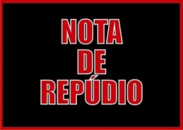 REPÚDIO AO ATO DE VIOLÊNCIA