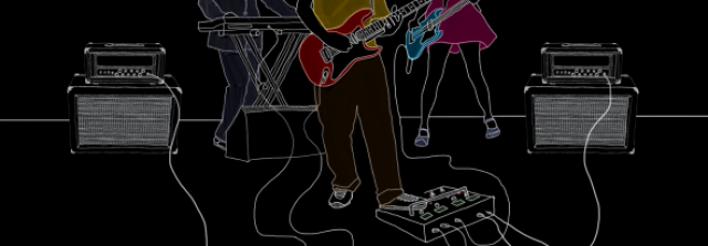 Brasileiros criam pedaleira de guitarra digital e customizável