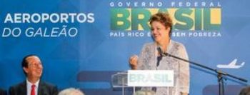 Dilma quer Galeão empatado com melhor aeroporto do mundo