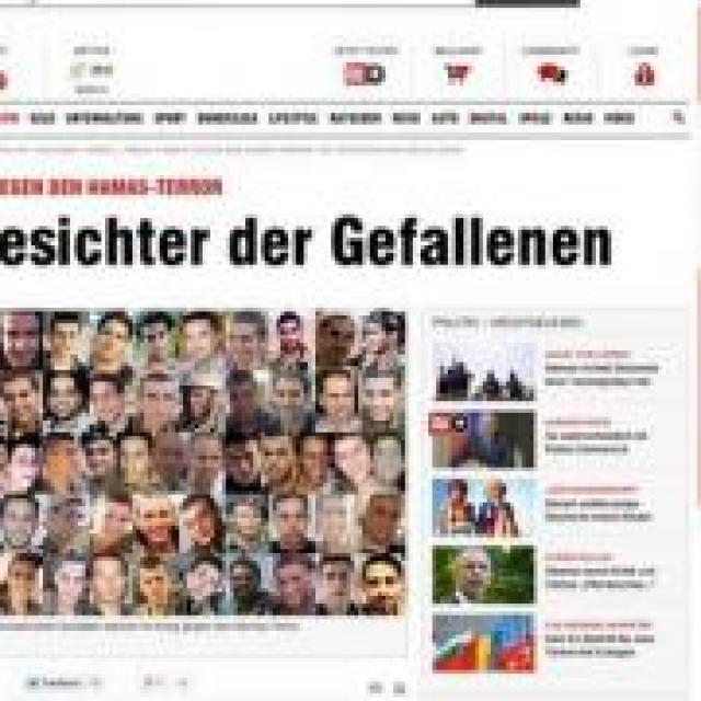 Luz no fundo do Túnel: Jornal Alemão Lembra 64 Israelenses Mortos