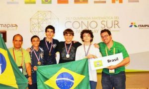 Estudantes brasileiros conquistam quatro medalhas em Olimpíada de Matemática do Cone Sul