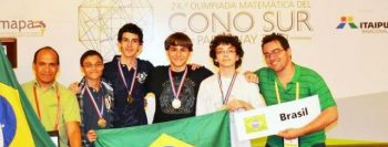 Estudantes brasileiros conquistam quatro medalhas em Olimpíada de Matemática do Cone Sul