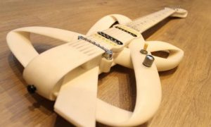 Primeira guitarra impressa em 3D no mundo é brasileira