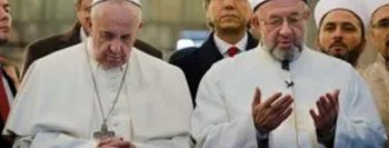 Papa diz que cristãos e muçulmanos são irmãos viajando pelo mesmo caminho