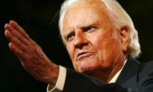 Billy Graham está entre os 10 homens mais admirados do mundo Billy Graham está entre os 10 homens mais admirados do mundo