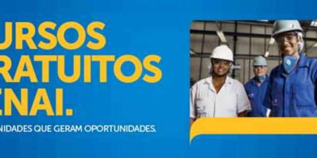 SENAI Rio oferece 30 mil vagas gratuitas em cursos a distância