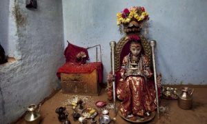 Meninas são consideradas deusas no Nepal Meninas são consideradas deusas no Nepal