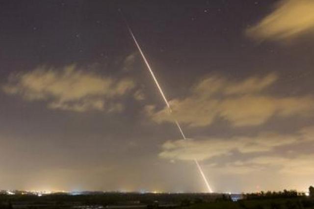Foguete disparado contra Israel cai na Faixa de Gaza