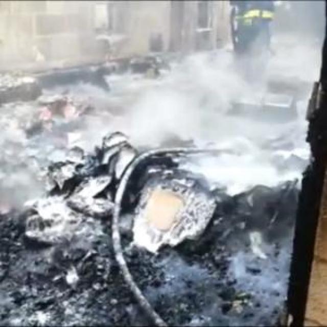 Vandalismo e Incêndio em Cafarnaum