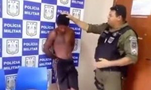 Policial aconselha e ora por assaltante na delegacia