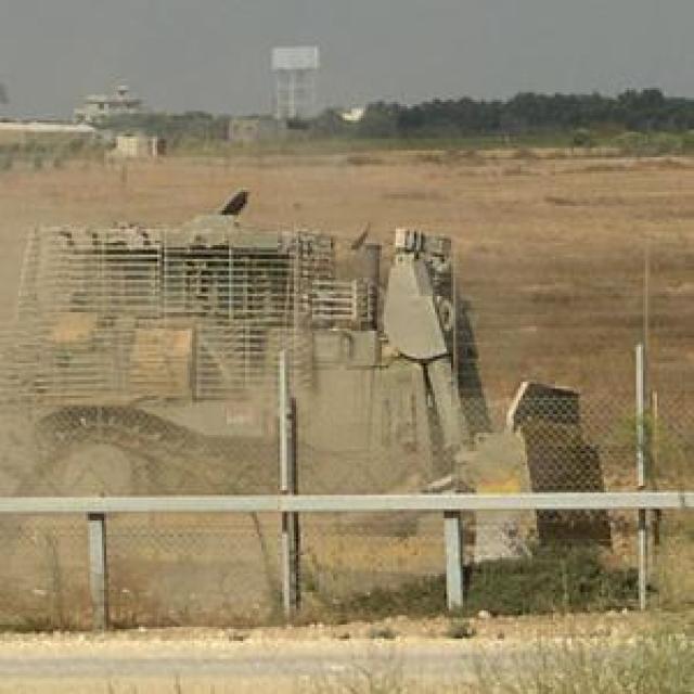 CRESCE O NÚMERO DE PALESTINOS DE GAZA FUGINDO PARA ISRAEL