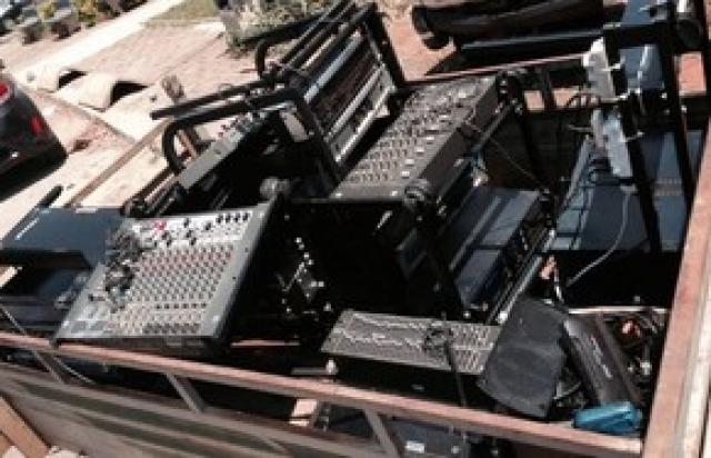 Preso suspeito de vender aparelhos de som furtados de igrejas, em Goiás