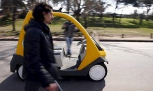 Argentinos testam protótipo de carro que dirige sozinho em Buenos Aires Argentinos testam protótipo de carro que dirige sozinho em Buenos Aires