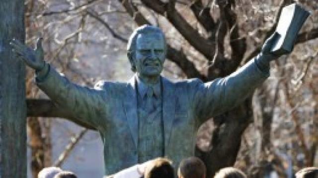 Capitólio americano, terá estatua de Billy Graham
