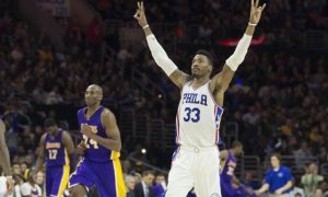 Philadelphia 76ers bate o Lakers e vence a primeira na temporada da NBA Philadelphia 76ers bate o Lakers e vence a primeira na temporada da NBA