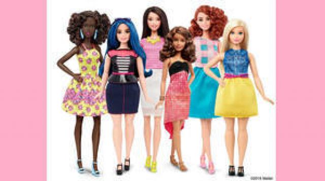 Barbie surpreende e lança três novos formatos de corpo