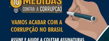 Apoie as 10 medidas