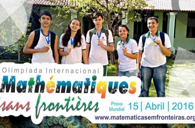 Olimpíada Internacional Matemática Sem Fronteiras está com inscrições abertas