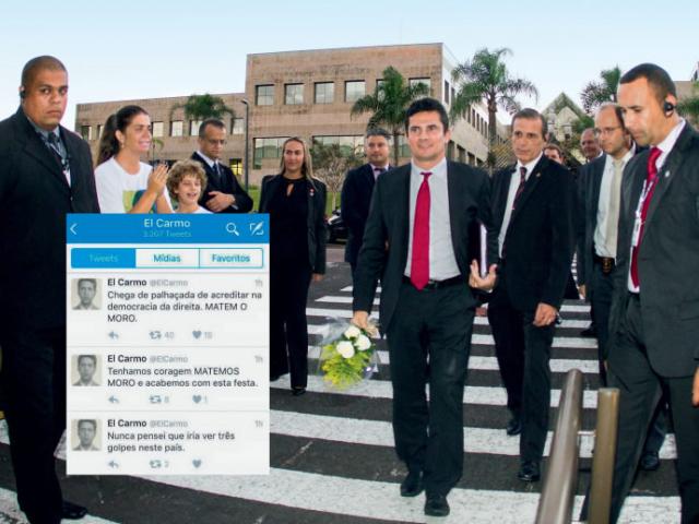 Ameaças de morte elevam segurança em torno de Moro