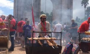 BRUNO FERRARI  Grupo de empresários do Basta, que criou guarda-chuva para manifestações de 13 de mar