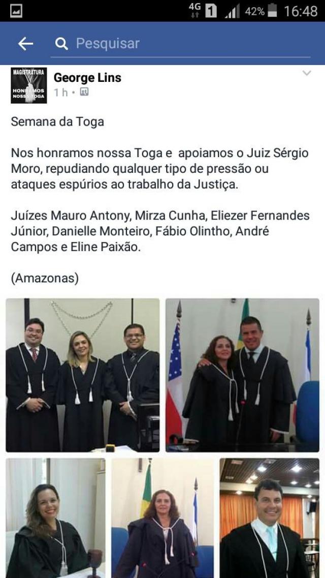 Juízes promovem campanha em apoio a Sergio Moro nas redes sociais