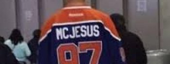 Fãs canadenses comparam jogador de hockey com Jesus