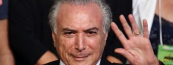 Temer se licencia da presidência nacional do PMDB