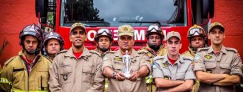 Corpo de Bombeiros do Rio de Janeiro ganham prêmio de melhor atuação no mundo