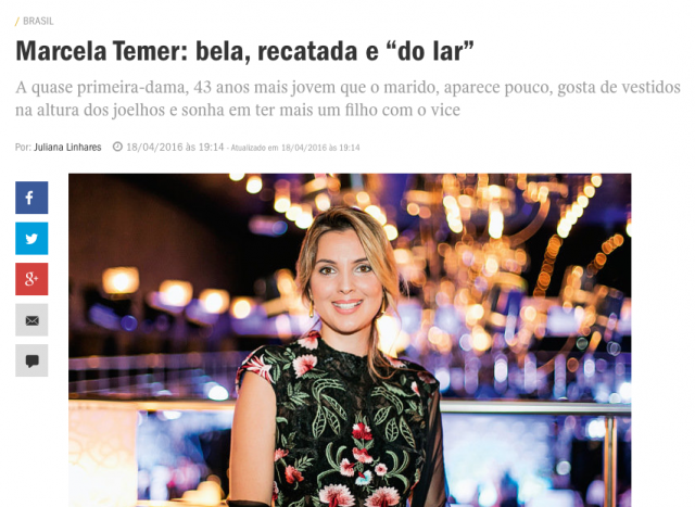 Bela, recatada, do lar e livre