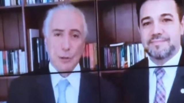 Em vídeo ao lado de Feliciano, Temer diz que pastor é um ‘velho amigo’