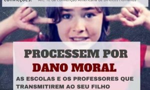 Família poderá processar escola e professor pelo ensino da ideologia de gênero: modelo de notificaçã