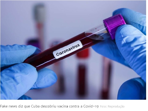 É Fake ! Cuba não criou vacina contra o coronavírus –