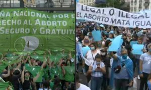 Decisão sobre aborto divide Argentina