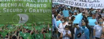 Decisão sobre aborto divide Argentina