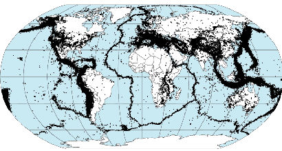 MAIS DE 400 TERREMOTOS EM UM DIA