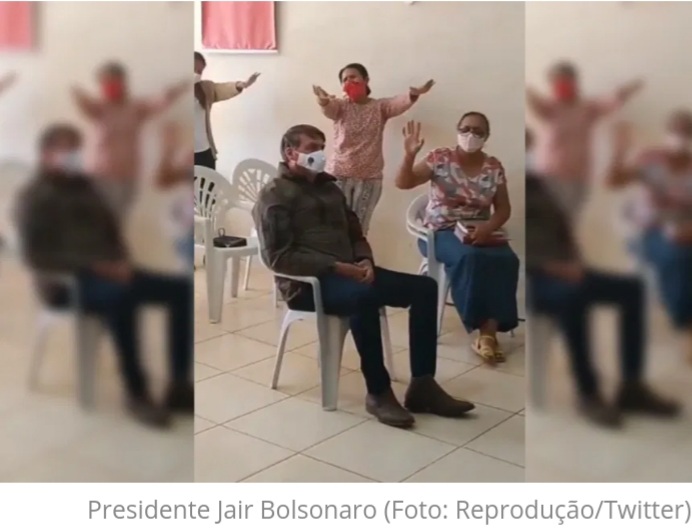 Presidente faz visita surpresa à igreja Assembleia de Deus e é abençoado pelo Círculo de Oração