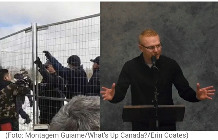 Igreja canadense que foi cercada por policiais passa a transmitir cultos em local secreto