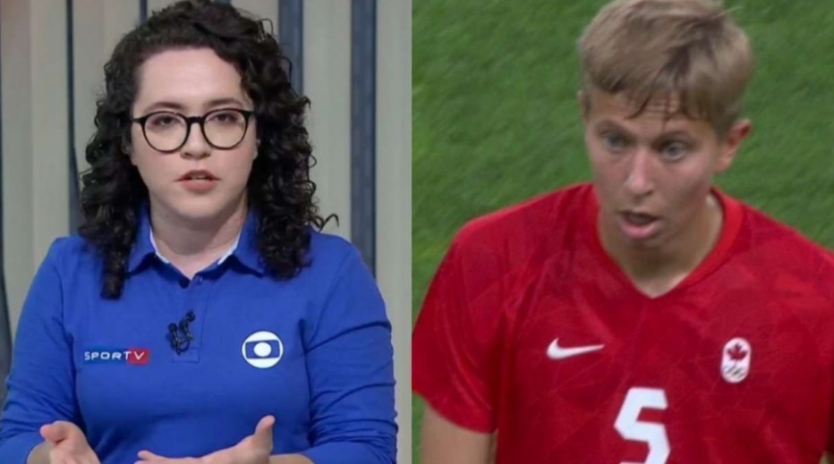 Jornalistas da SportTV usam linguagem neutra para tratar atleta