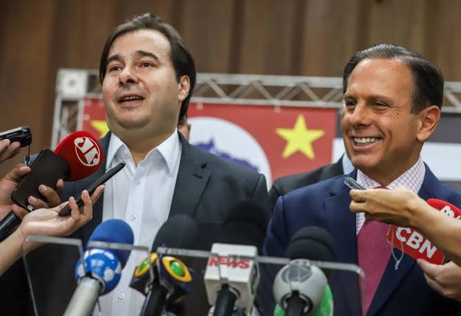 Rodrigo Maia assume como secretário de Doria