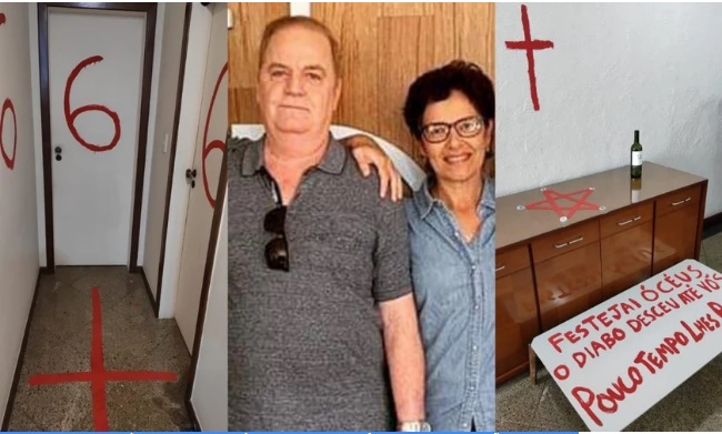 Pastor e esposa são mortos pelo filho; jovem deixou mensagens satânicas e se matou