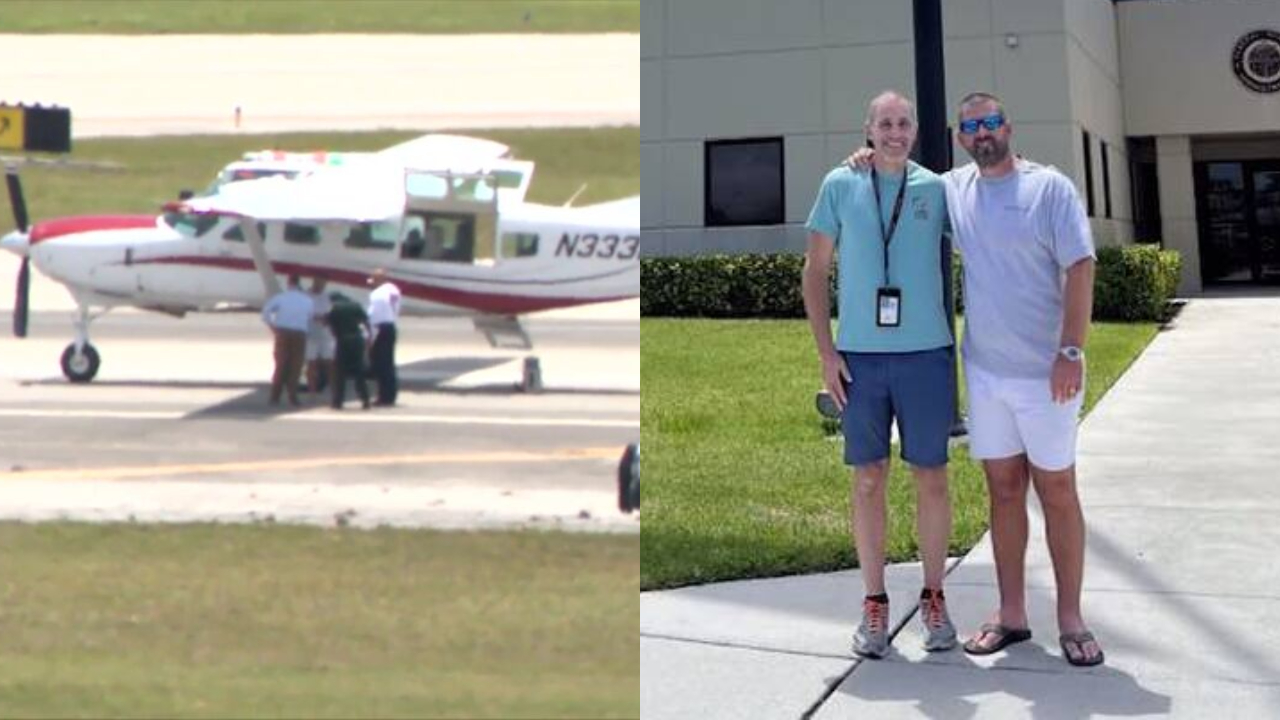 Piloto passa mal, e passageiro sem experiência pousa avião na Flórida