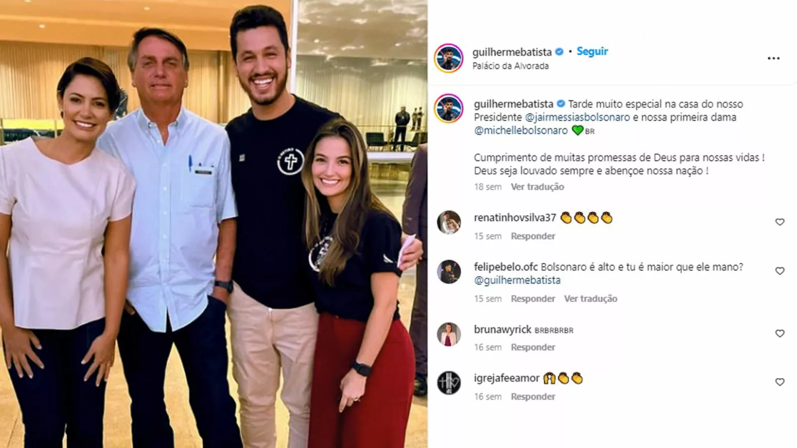 TikTokers evangélicos apoiam Bolsonaro, enquanto Lula tenta conquistar jovens cristãos