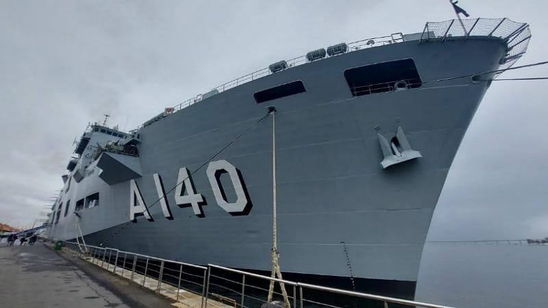 Marinha envia navio de guerra para ajudar nos resgates no litoral de SP