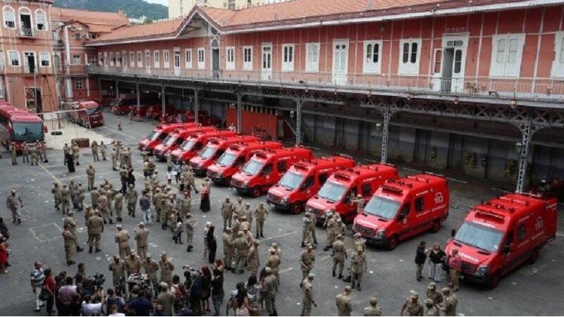 Corpo de Bombeiros do Rio abre concurso para 800 vagas