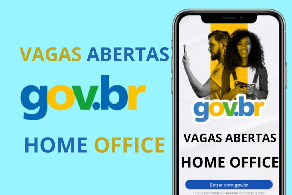 GOVBR Abre Vagas de Emprego Efetivas Para Trabalhar de Casa ou Onde Quiser