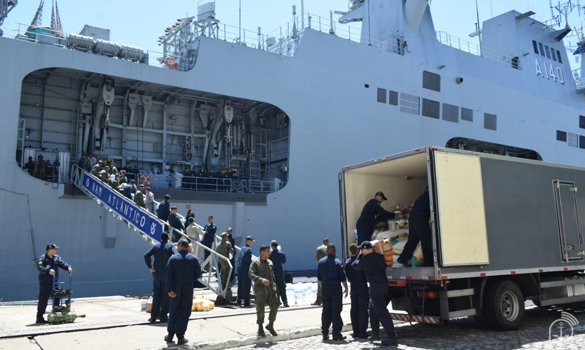 O papel da logística na prontidão de uma Força Naval Fonte: Agência Marinha de Notícias Acesse: https://www.agencia.marinha.mil.br/